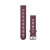 Berry Silicone Band with Stainless Steel Hardware for Forerunner 245